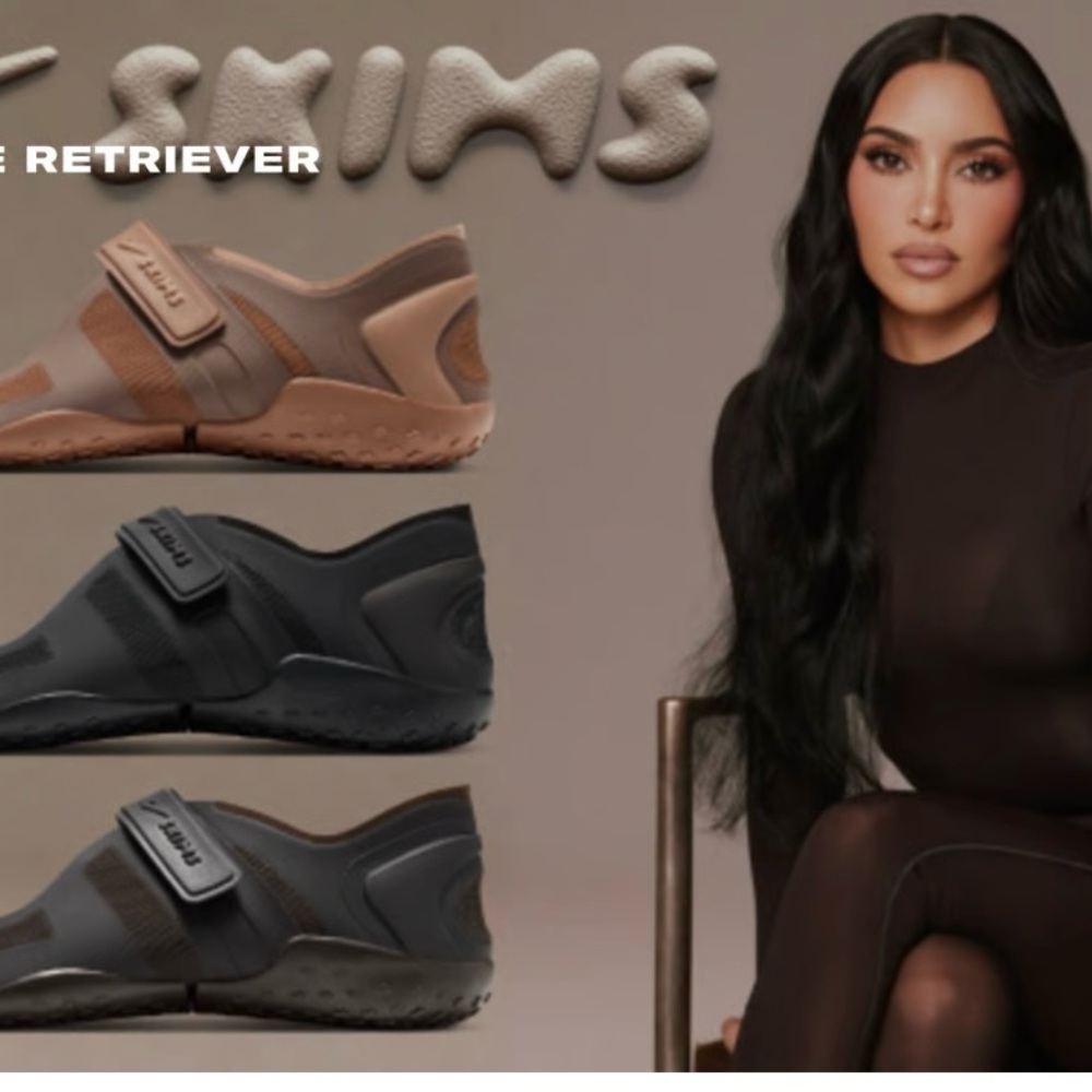 SKIMS Brown Split-Toe Mary Jane Athletic Flat 8.5 new - Picture 5 of 6